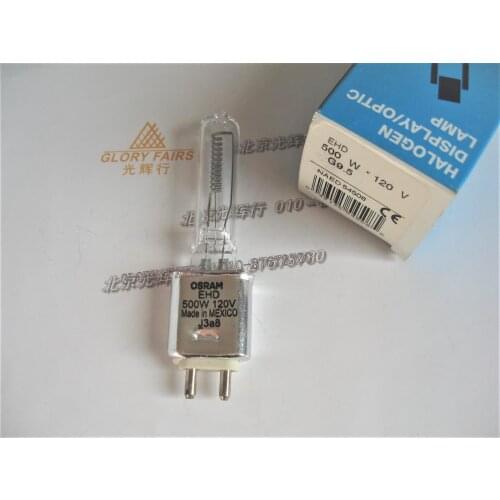OS EHD 120V 500W bulb 120V500W NAED 54508 G9.5 halogen lamp to JCV 120V-500WBH
