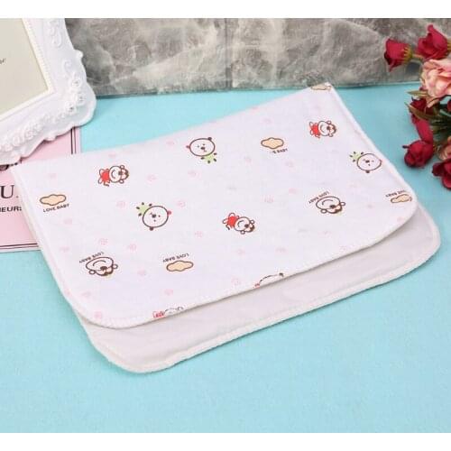 Baby Changing Pad Reusable Waterproof Stroller Diaper Folding Soft Mat Washable