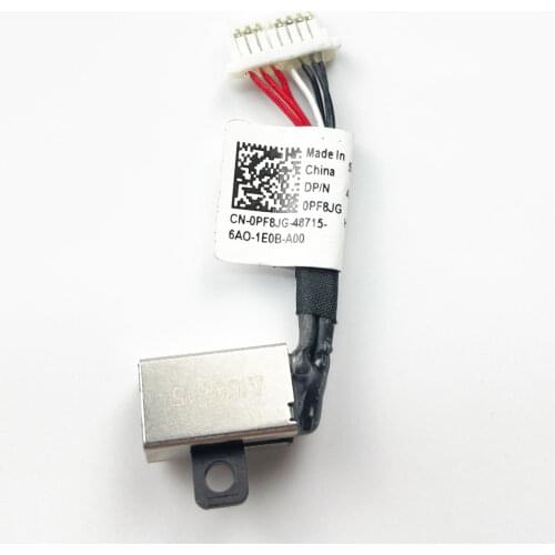 DC Power Jack with cable For DELL Inspiron 13 5379 laptop DC-IN Flex Cable