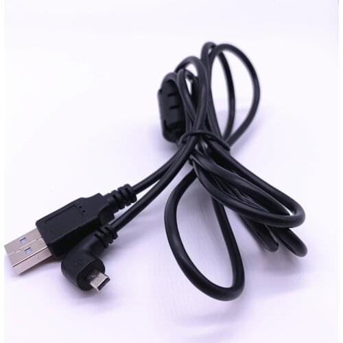 USB Male Plug To Wire 8 Pin Left Angled 90 Degree Plug Camera Data Cable for Olympus FE 90/300/3000/3010/310/320/340/350/360/370
