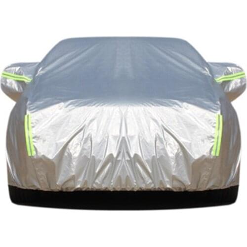 Waterproof car covers outdoor sun protection cover for car reflector dust rain snow protective suv sedan hatchback full