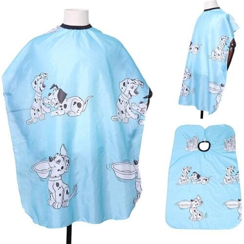 Waterproof Hair Cutting Dyeing Clothes Apron Wrap Pro Salon Barber Styling Tools Hairdressing Children Kid Cartoon Cape