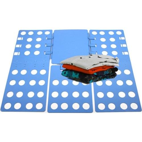 Magic Clothes Folding Board T Shirts Folder Board 3 steps Quick Laundry Jumpers Organizer Wardrobe Storage System for Adults Kid