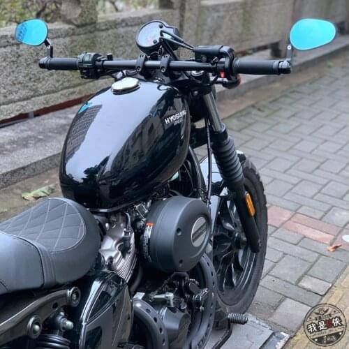 Motorcycle Handlebar Mirrors for Loncin Voge 28-22mm Handlebar