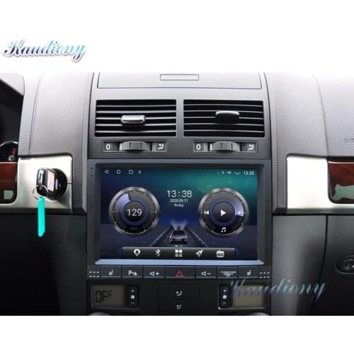 Kaudiony 9" Android 10.0 Car Radio For Volkswagen VW Touareg Car DVD Multimedia Player Auto GPS Navigation Stereo 4G 2002-2010