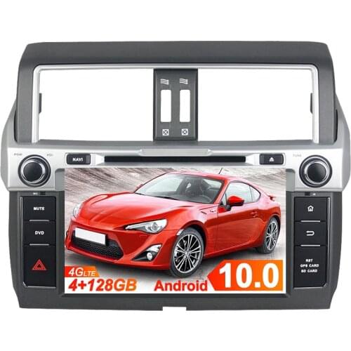 Octa Core Android 9 Car DVD Player GPS Navigation For Toyota Land Cruiser 150 PRADO 2014 2015 2016 2017 Headunit Tape Dashboard
