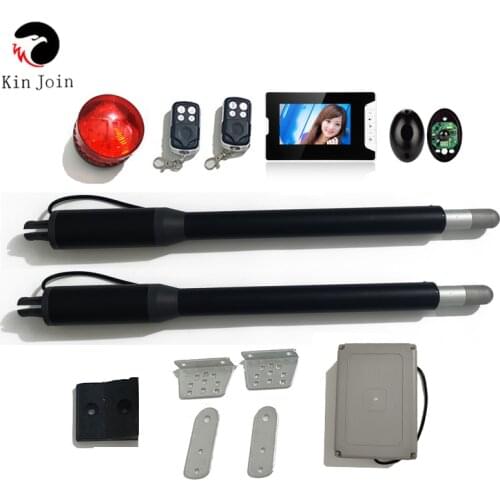 Linear Actuator DC Worm Gear Automatic Swing Gate Opener (photocells, lamp,push button,gsm operator optional)