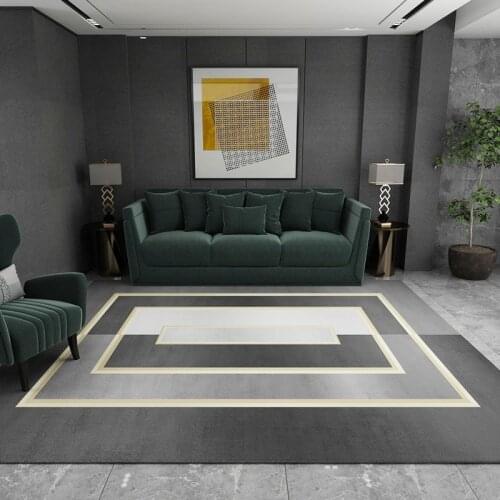 Nordic ins 3d Print Geometric Abstraction Area Rugs Carpet for Living Room Modern Polyester Non-Slip Floor Morocco Kids Play Mat