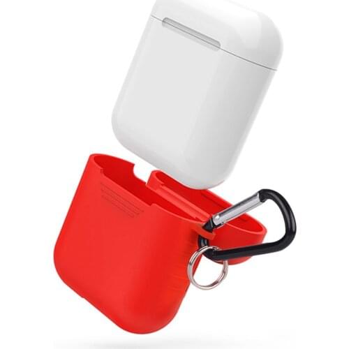 Soft Silicone Cases For Apple Airpods 1/2 Protective Bluetooth Wireless Earphone Cover For Apple Air Pods Charging Box Bags