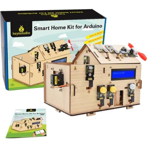 Keyestudio Smart Home Kit with PLUS Board for Arduino DIY STEM