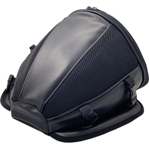 New Universal Waterproof Motorcycle Bike Rear Trunk Back Seat Carry Luggage Tail Bag Saddlebag