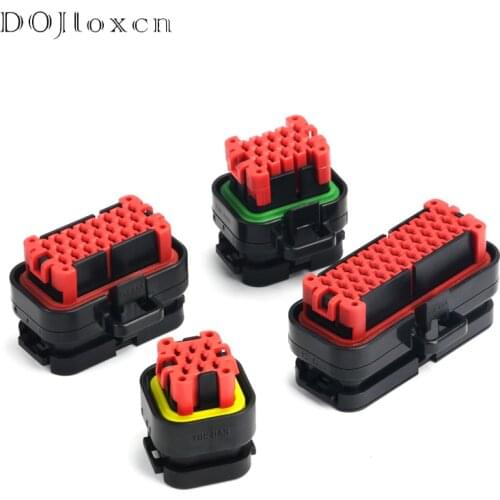 1Set Tyco 8 14 23 35 Pin ECU Automotive Male Female Black Connector Electrical Wire Connectors Plug 770680-1 776273-1 776164-1