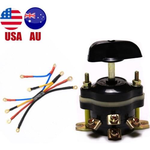 TDPRO Karting Accessories Brush Forward Reverse Switch with Wiring For Electric Motor Go Kart Scooter ATV Quad 4 Wheeler