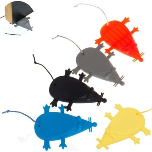 Silicone Mouse Shape Safety Door Stopper Home Door Decoration Door Stop Doorstop Wedge