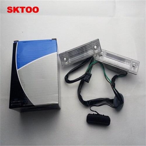 SKTOO High quality for Chevrolet Cruze Car rear license plate lamp trunk switch button assembly
