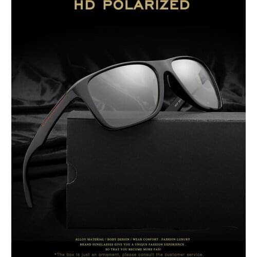 2022 Photochromic Polarized Sunglasses Men Car Driving Goggles Chameleon Sunglass Male Discoloration Glasses B1037