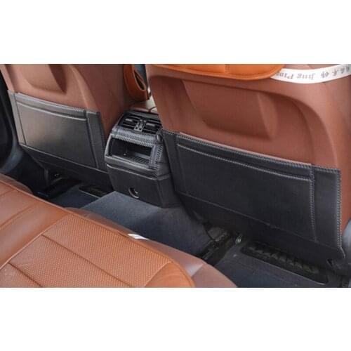 CLA180 CLA200 CLA220 CLA260 CLA45 CLA series Leather car seat back Armrest box back Anti-Kick pad mats Protector Cover