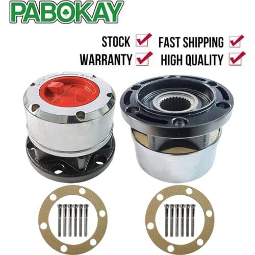 2 pieces X For SSANGYONG Korando II Musso SUV Rexton TD Pick Up Free Wheel Bearing Locking Hubs B035HP AVM450HP