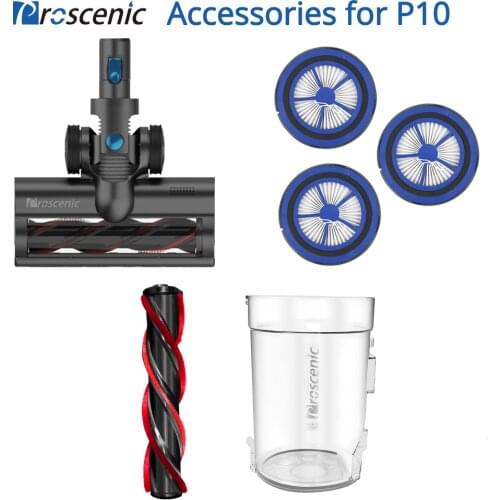 Accessories for Proscenic P10 Vacuum Cleaner HEPA Filter Brush Dust Bin