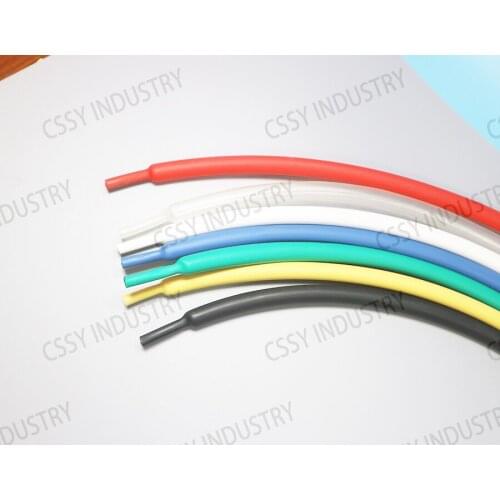 Freeshipping 5meter/lot 3.0mm 8 color Excellent Professional 2:1 Halogen-Free Heat Shrink Tubing Tube Sleeving New