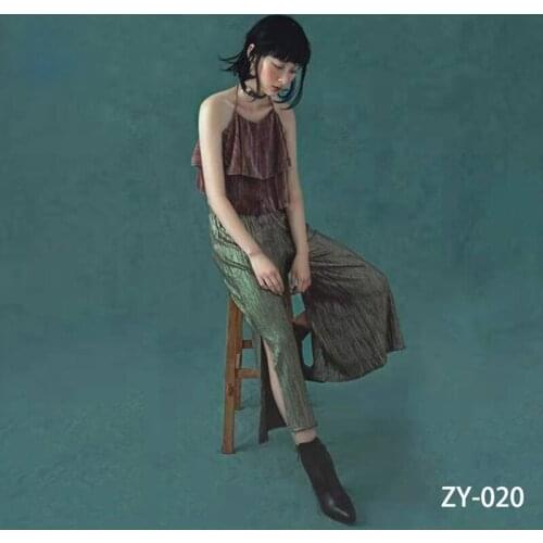 DAWNKNOW Pro Tie-Dyed Dark Solid Color Muslin Photography Background Backdrop Vogue Pure Colour Adult Photocall Photo Studio