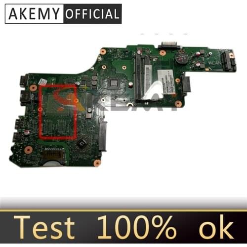 AKEMY Laptop Motherboard for Toshiba Satellite C855D Mother boards V000275390 1310A2509717 Mainboard High Quality