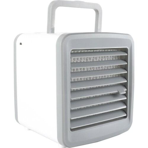 Multi-function 4 in 1 USB Desktop Air Conditioner Desk Fan Mood Light Air Humidifier Portable Mini 300ML Cooler With Handle