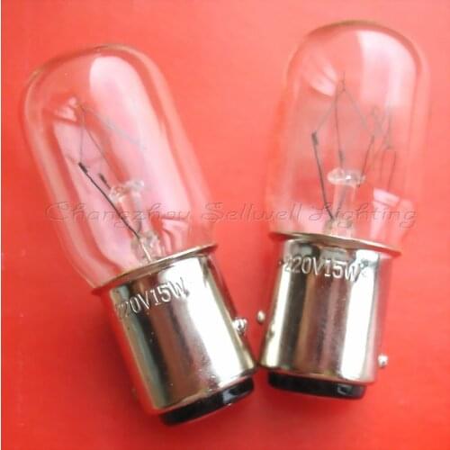 New!miniature Lamp Light 220v 15w Ba15d T20x48 A588