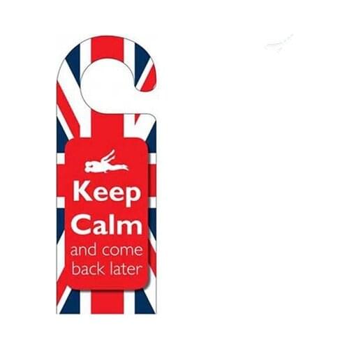 Wholesale custom door hanger PVC card/PVC door hanger card printing