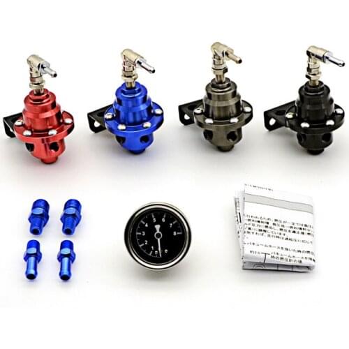 Universal Adjustable Tomei style Fuel Pressure Regulator With original gauge and instructions