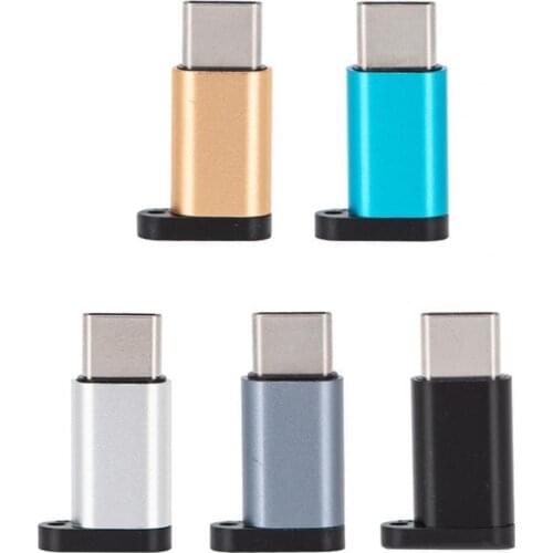 Charger Adapter Charging Data Transmission Mini Type-c to Micro-USB Female Converter for Mobile Phone