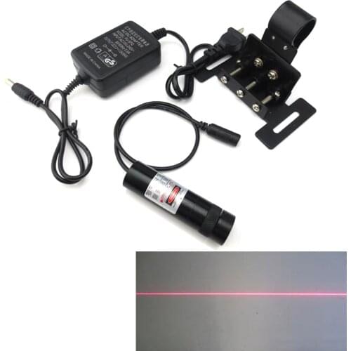 650nm 120mW Adjustable Red Line Laser Infrared Diode Laser Positioning Module DIY