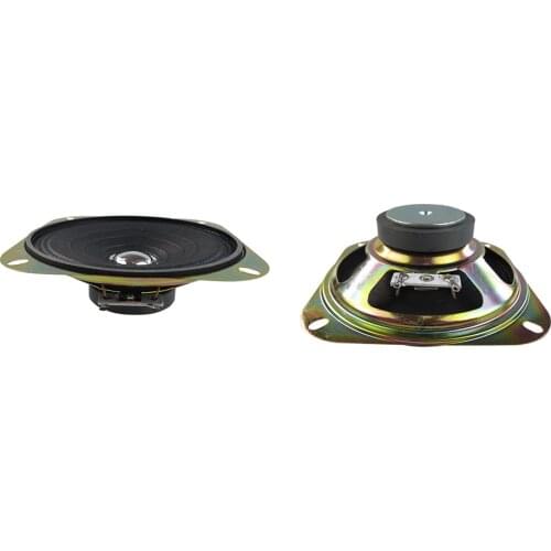 2pcs 4 Inch Audio Sound Speaker 5W 8ohm Full Range Loudspeaker Paper Edge Basin Amplifier Home Theater For Keyboard Horn Toy