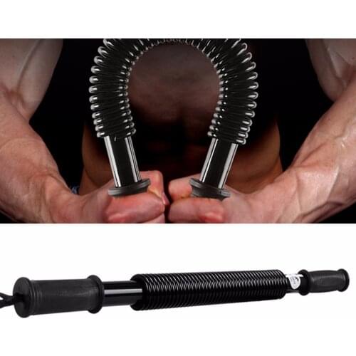 20- 60kg Spring Arm Force Hand Clip Arm Force Impactor Fitness Equipment Gym Expander Forearm Power Twist Exercise Arm Force