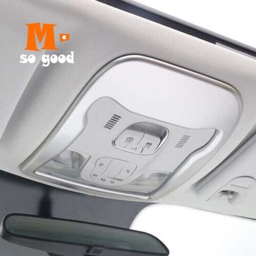 2015 2016 2017 for Jeep Renegade Car ABS Matte Front Reading Lampshade Cover Trim Auto Accessories Styling Decoration Sticker