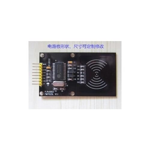 Free shipping RFID FM1702SL RF card reader board