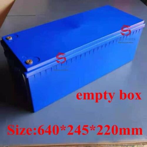 Big size 100Ah ABS battery box battery case covering for24V 200AH 12V 500AH 120AH 48V 200AH lifepo4 li ion LTO lead acid battery