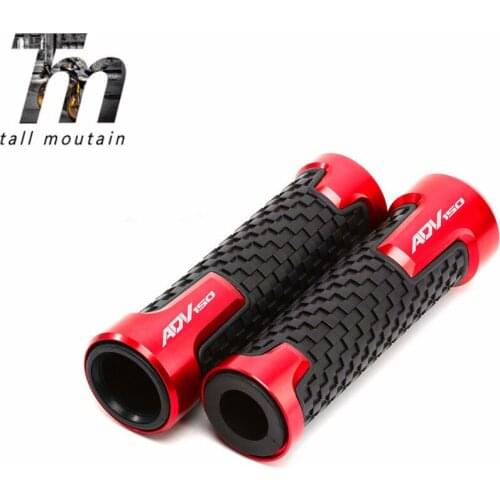 Wheel Tire Valve caps Airtight Covers + Handlebar grips handle grip for Honda ADV150 ADV 150 2019 2020