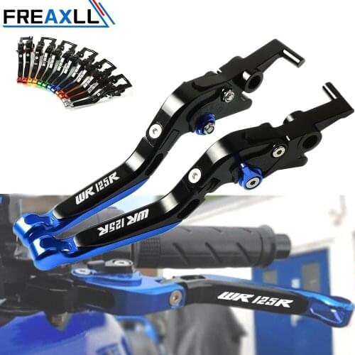 For Yamaha WR125R WR 125R 2012 2013 2014 2015 2016 Moto Adjustable Folding Extending CNC Levers Motorcycle Brake Clutch Levers