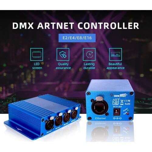 DMX512 to Art-Net/Art-Net to dmx512/DMX512-SPI supports MADRIX,MagicQ software DMX Artnet Console