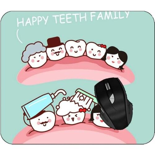 Gaming Mouse Pad Teeth Care Hygiene Oral Hygiene Professional Mousepad