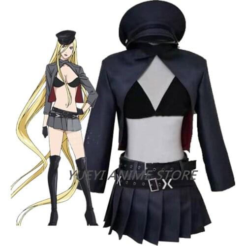Noragami Character Bishamon Cosplay Costume Sexy Girl Garment customized any size