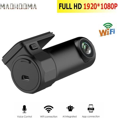 MaoHooMa WiFi Car DVR 130 Degree Wireless Car Dash Cam 1080P Full HD Dash Camera Night Version G-Sensor Driving Recorder Camera
