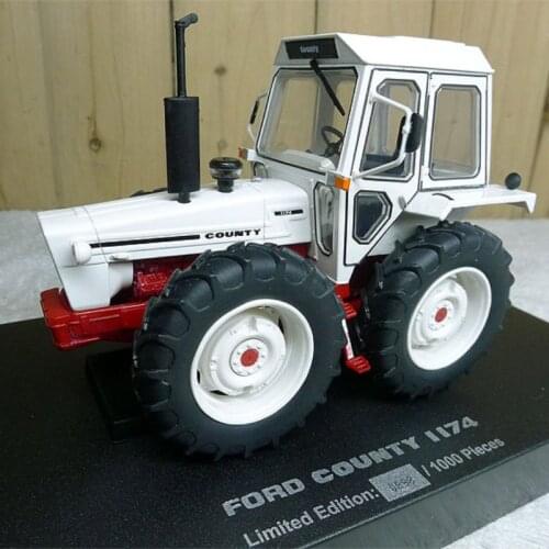 Ford County 1174 Ford Alloy Tractor Model Diecast 1:32 Scale Static Display Adult Collection Boy Gift Kids Toy Car