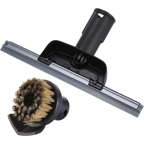 For Karcher SC2 SC3 SC4 SC5 CTK10 CTK20 Window Nozzle Scraper Round Brush for Steam Cleaner Mirrors Moisture,Cleaning
