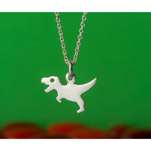 Daisies 10pcs/lot--Cute T-Rex Dinosaur Dragon Necklaces & Pendants For Women Animal Shape Statement Necklace Bijoux Femme
