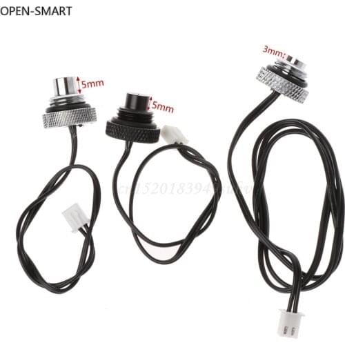 Water Cooling System G1/4 Water Cooling Brass Stop Sealing Plug 10K Temperature Sensor Fpr PC