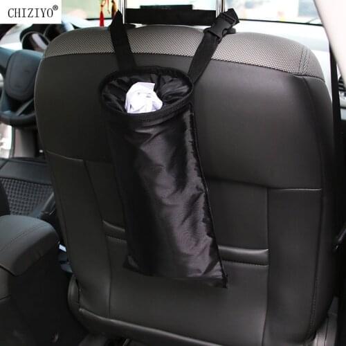 Foldable Oxford Cloth Car Trash Bag Automobile Bin Auto Seat Back Passenger Rubbish Organizer Garbage Storage Can