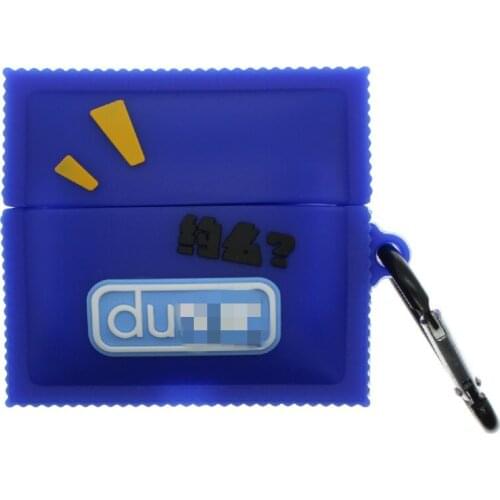 Funny Spoof Dur** Condom Silicone Earphone Protective Case For AirProds 1/2/3/Pro Bluetooth Headset Cover Soft Shell