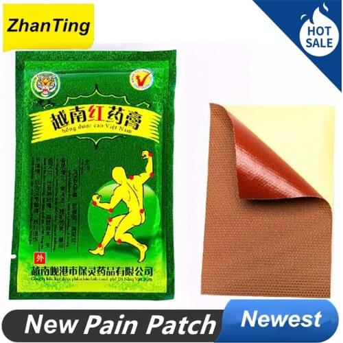 8 Pcs Vietnam Red Tiger Balm Plaster Creams White Body Neck Back Massager Pain Reliefe Patch Cream Arthritis Tiger Plaster